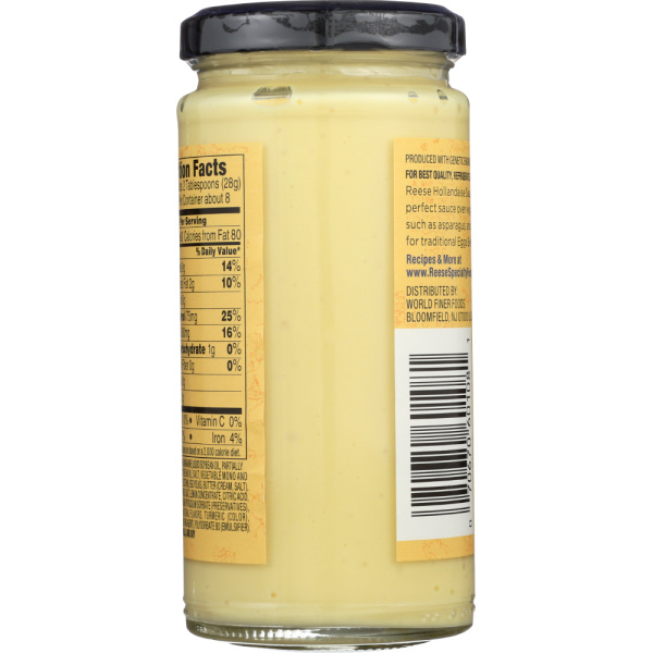 REESE: Hollandaise Sauce Buttery & Smooth, 7.5 oz - Image 3