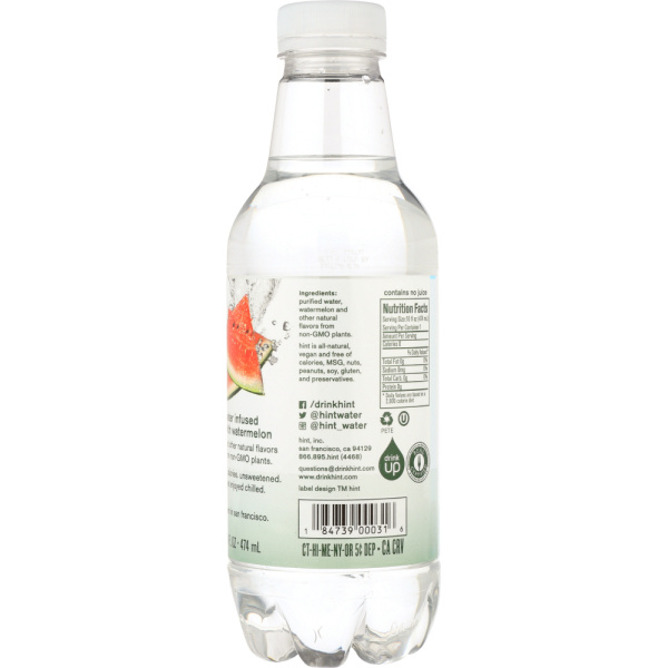 HINT: Essence Water Watermelon, 16 Oz - Image 4