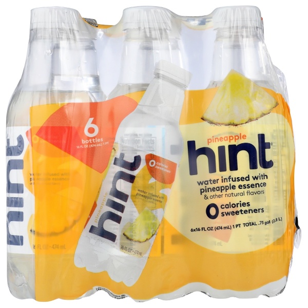 HINT: Water Pineapple 6Pk, 96 fo