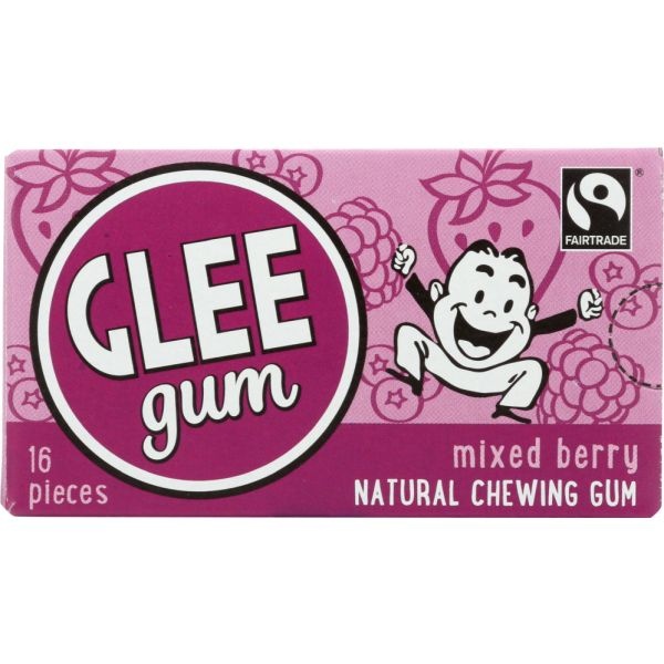 Glee gum mixed berry