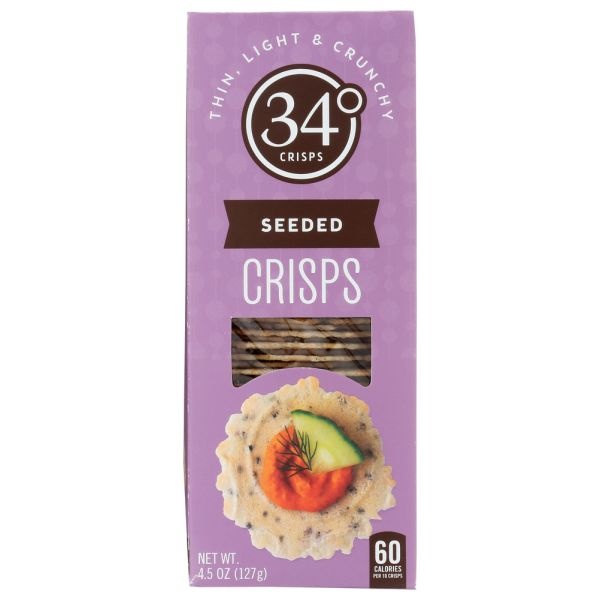 34 degrees seeded crisps