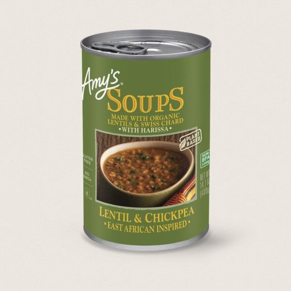 Amys lentil and chickpea soup