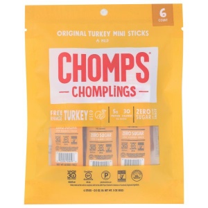 chomps- turkey jerky