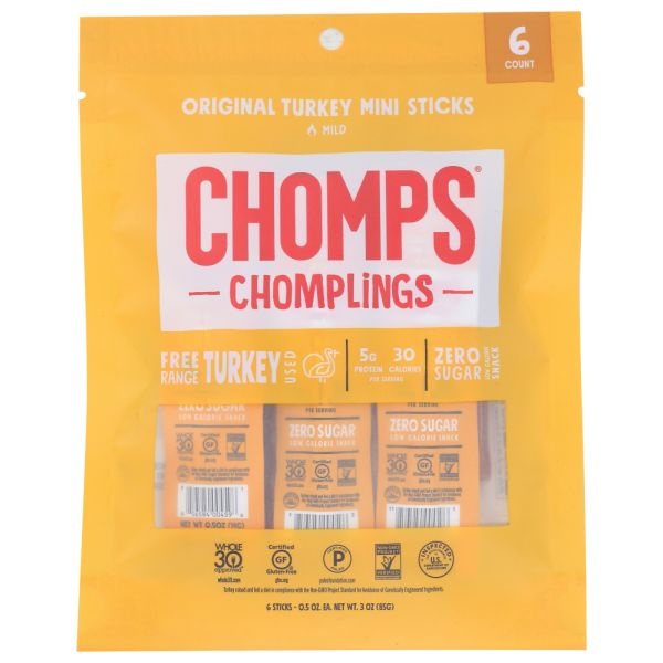 chomps- turkey jerky