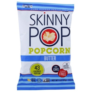 SKINNY POP: Popcorn Butter, 1 oz