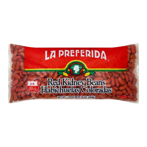 LA PREFERIDA: Red Kidney Beans Dry, 16 oz