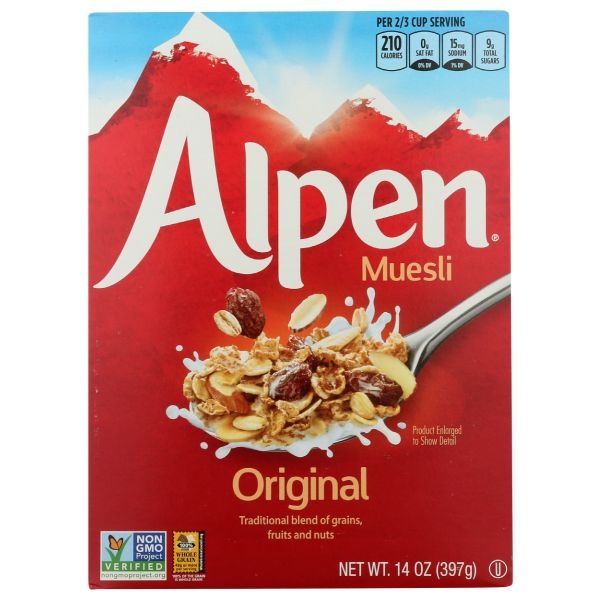 ALPEN: Original Muesli, 14 oz