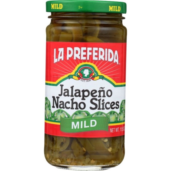 LA PREFERIDA: Jalapeno Nacho Slices Mild, 11.5 oz