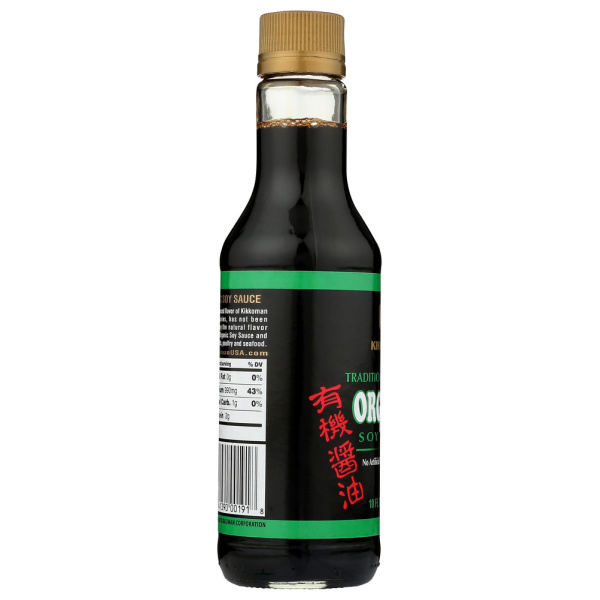 KIKKOMAN: Organic Soy Sauce, 10 oz - Image 2