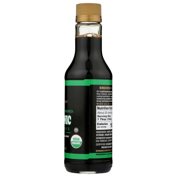 KIKKOMAN: Organic Soy Sauce, 10 oz - Image 4