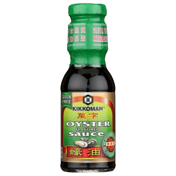 KIKKOMAN: Oyster Flavored Sauce Green Label, 12.4 oz