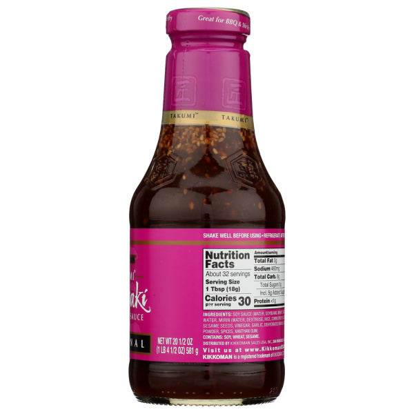 KIKKOMAN: Teriyaki Sauce Original, 20.5 oz - Image 4