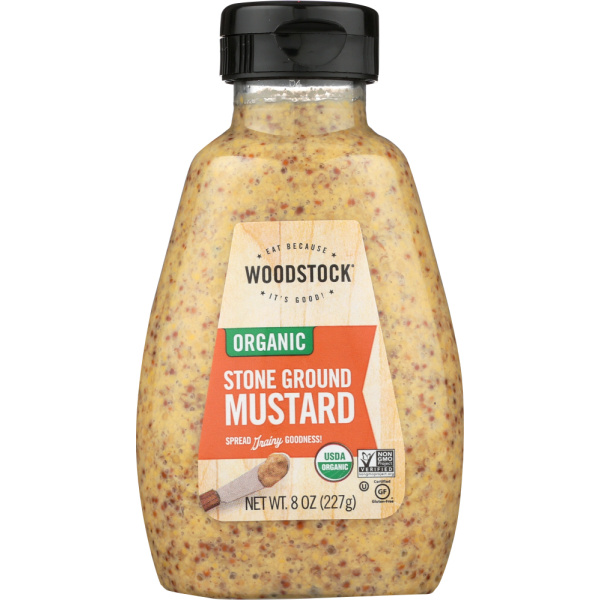 WOODSTOCK: Mustard Stoneground Org, 8 OZ