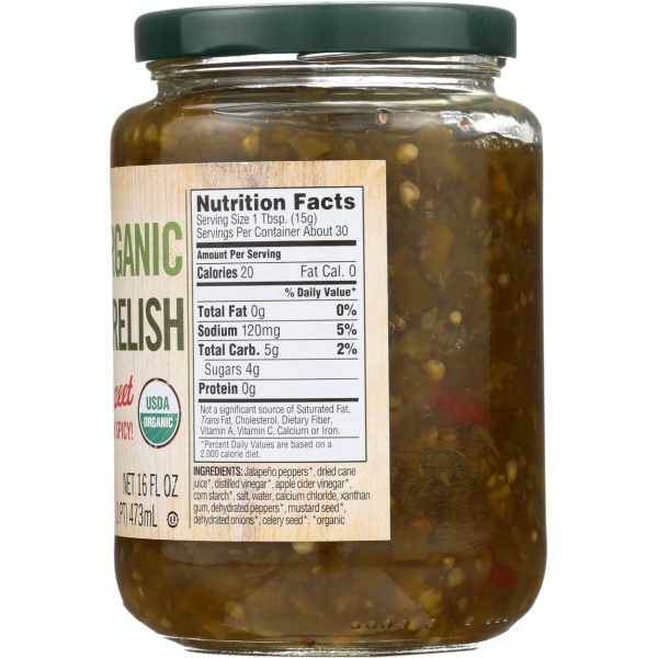 WOODSTOCK: Relish Jalapeno, 16 OZ - Image 4