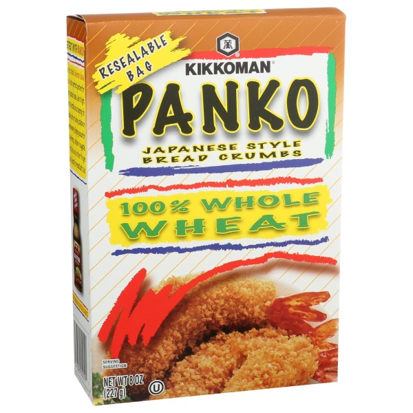 KIKKOMAN: Panko 100% Whole Wheat Bread Crumbs, 8 oz - Image 3