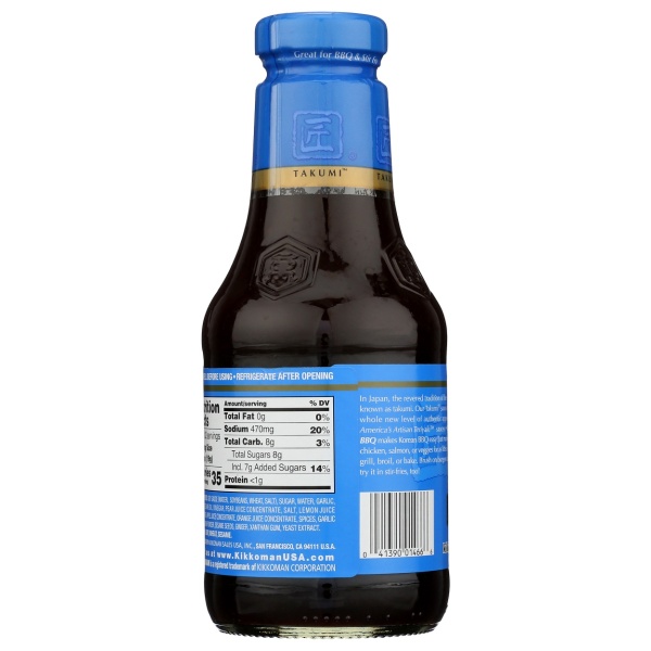 KIKKOMAN: Takumi Korean BBQ Sauce, 21.25 oz - Image 3