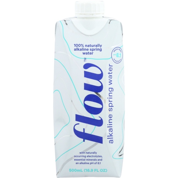 FLOW: Original Alkaline Spring Water, 16.9 oz