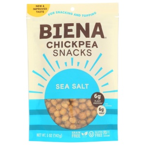 biena chick pea snacks