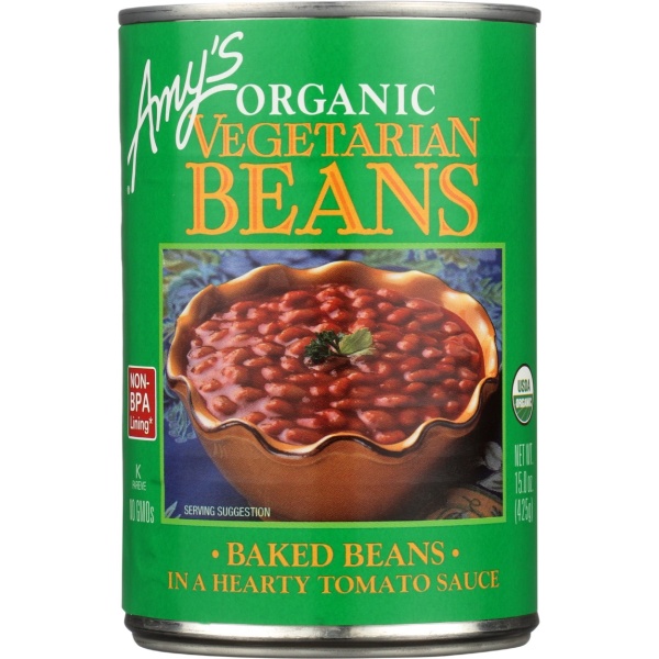 AMYS: Organic Vegetarian Baked Beans, 15 oz