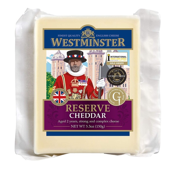 WESTMINSTER: Reserve Cheddar Cheese, 5.3 oz