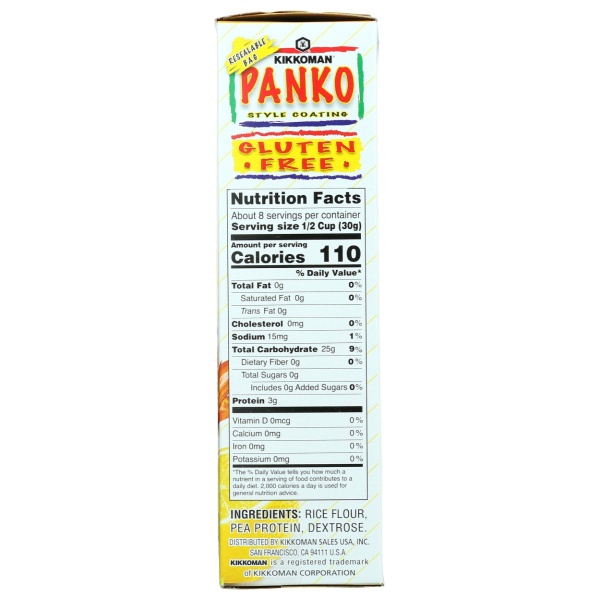 KIKKOMAN: Gluten Free Panko, 8 oz - Image 3