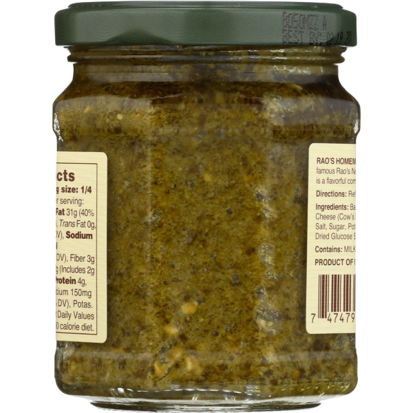 RAOS: Homemade Basil Pesto, 6.7 oz - Image 4