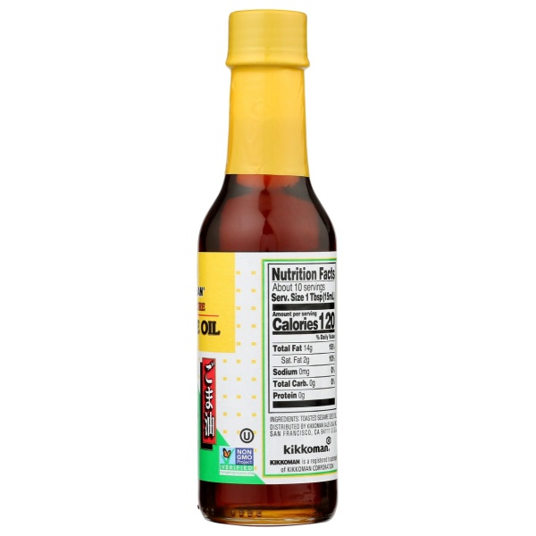 KIKKOMAN: Sesame Oil, 5 oz - Image 3