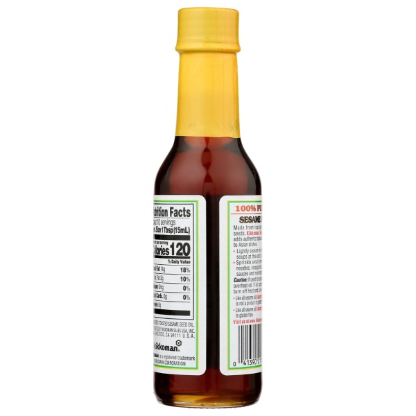 KIKKOMAN: Sesame Oil, 5 oz - Image 4