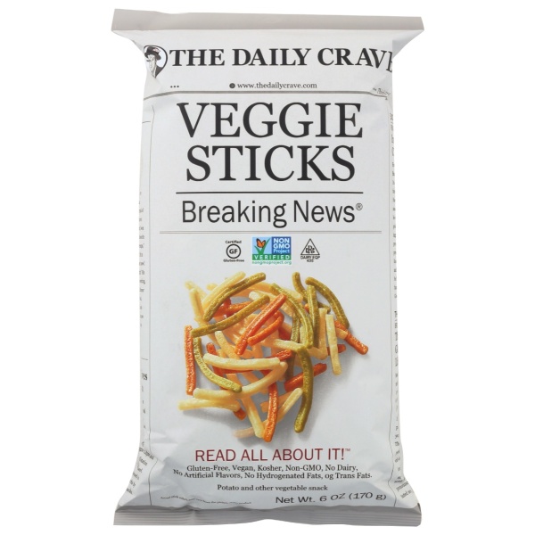 THE DAILY CRAVE: Veggie Sticks Original, 6 oz