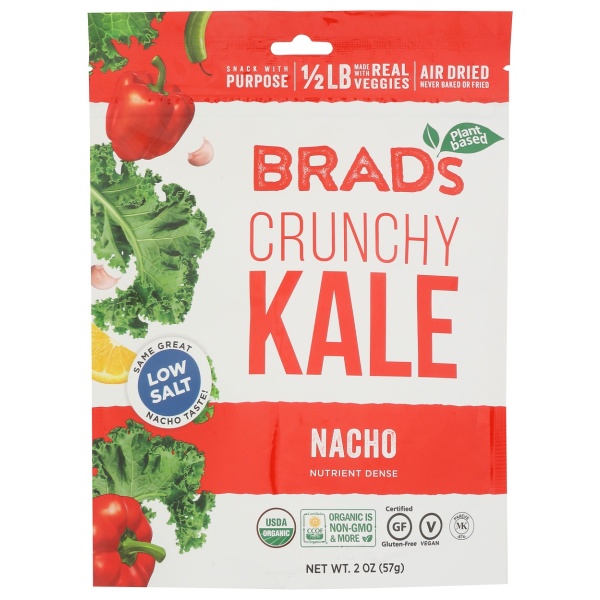 BRADS RAW: Kale Crunchy Nacho, 2 oz