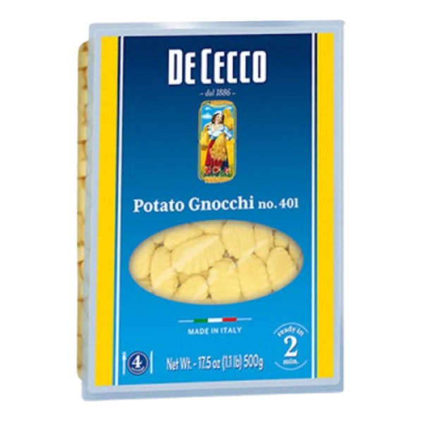 DE CECCO: Potato Gnocchi No 401, 17.5 oz