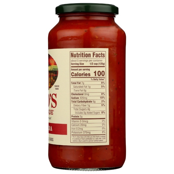 RAOS: Homemade Marinara Pasta Sauce, 24 oz - Image 3