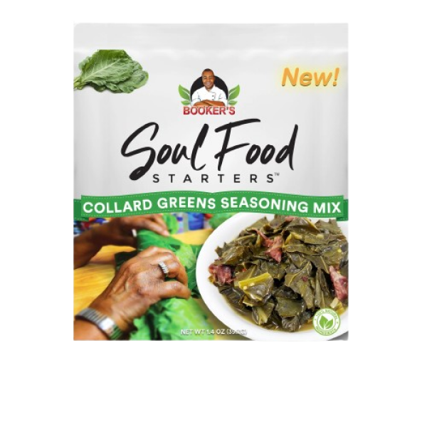 BOOKERS SOUL FOOD STARTERS: Collard Greens Seasoning Mix, 1.4 oz