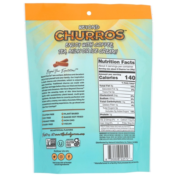 THE DAILY CRAVE: Beyond Churros Original Cinnamon, 4 oz - Image 4