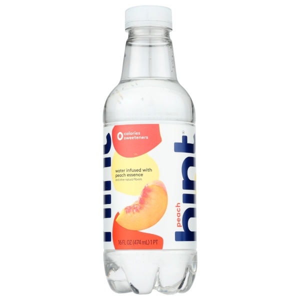 HINT: Georgia Peach Hint Water, 16 fo - Image 2