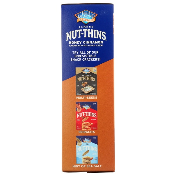 BLUE DIAMOND: Nut Thins Honey Cinnamon, 4.25 oz - Image 2