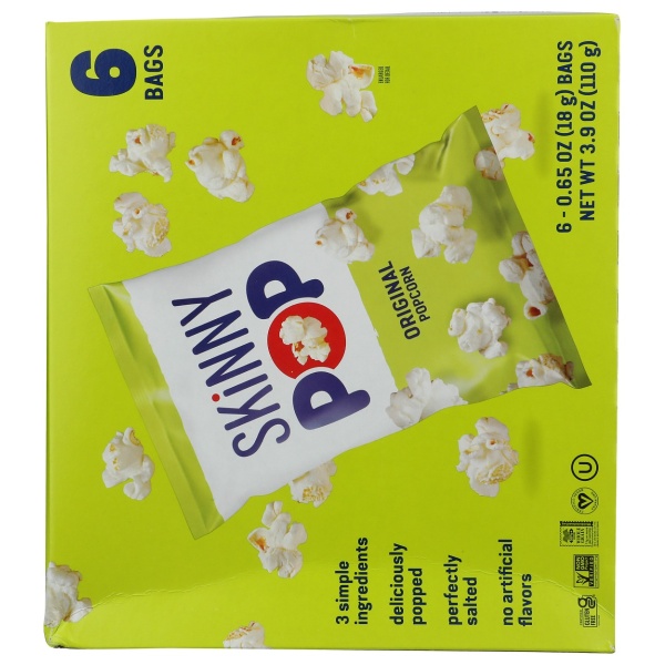 SKINNY POP: Original Popcorn 6Pack, 3.9 oz - Image 4